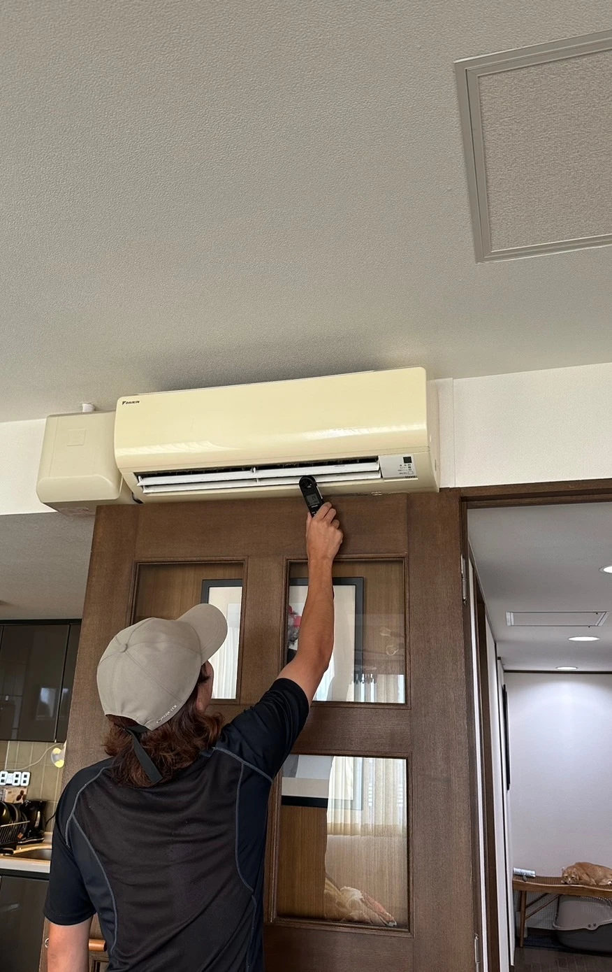 ガスチャージ作業の流れ
